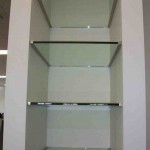 Custom Cut Glass Shelves