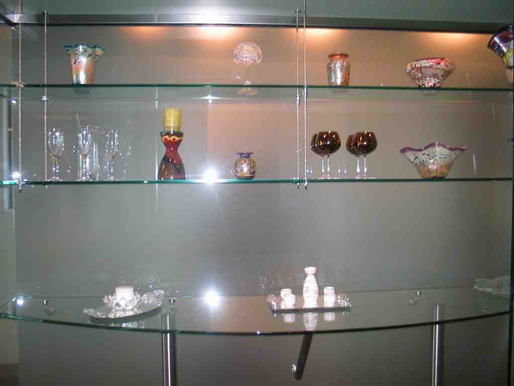 Custom Tempered Glass Shelves