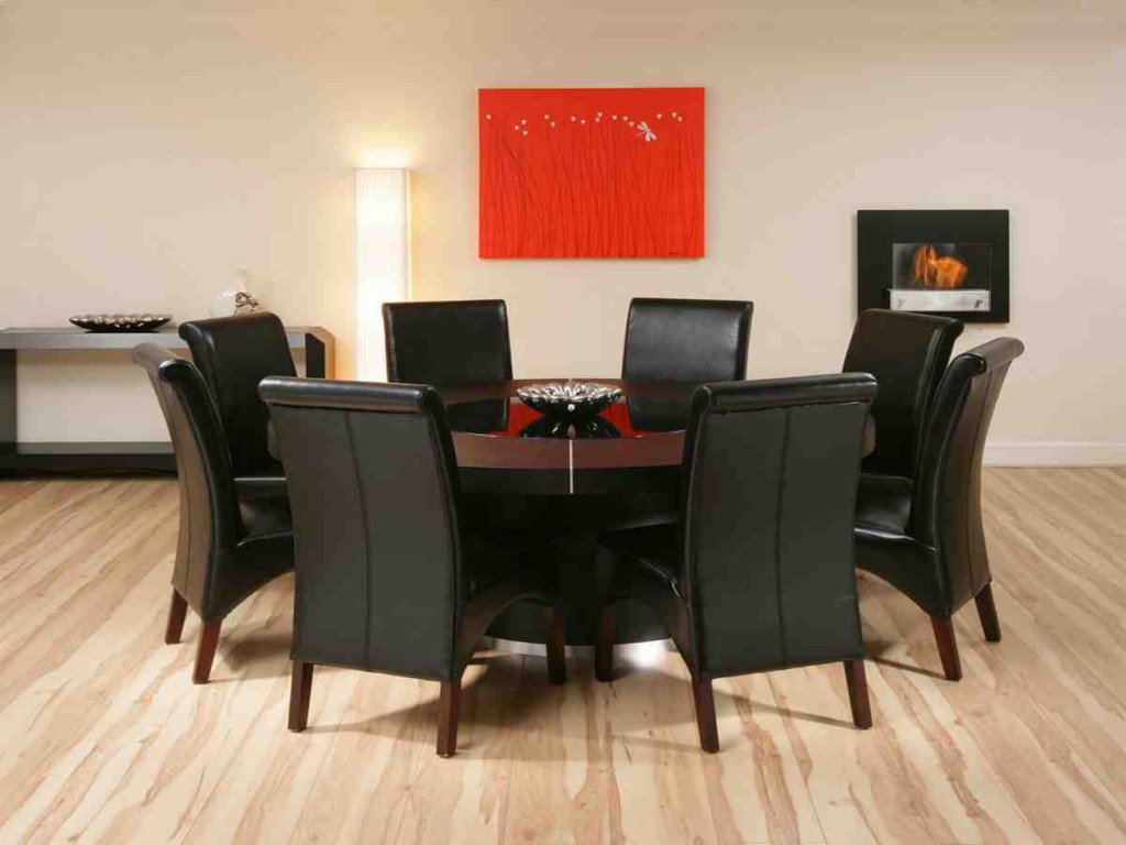 Black Dining Room Table Set