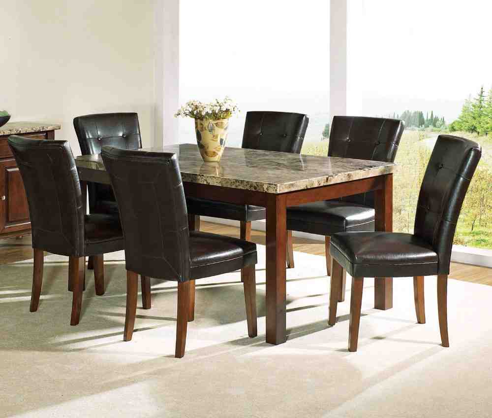 Creatice Cheap Dining Table And Chairs with Simple Decor