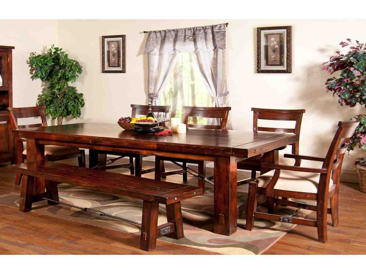 farm tables for dining room