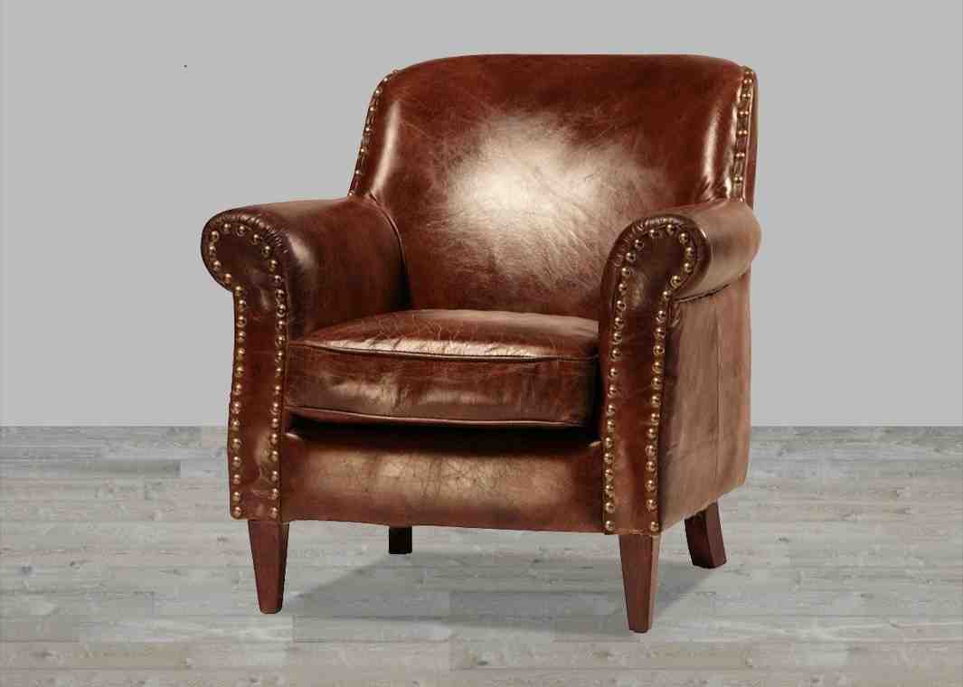 3. Tufted Club Chair with Nailhead Accents - wide 5