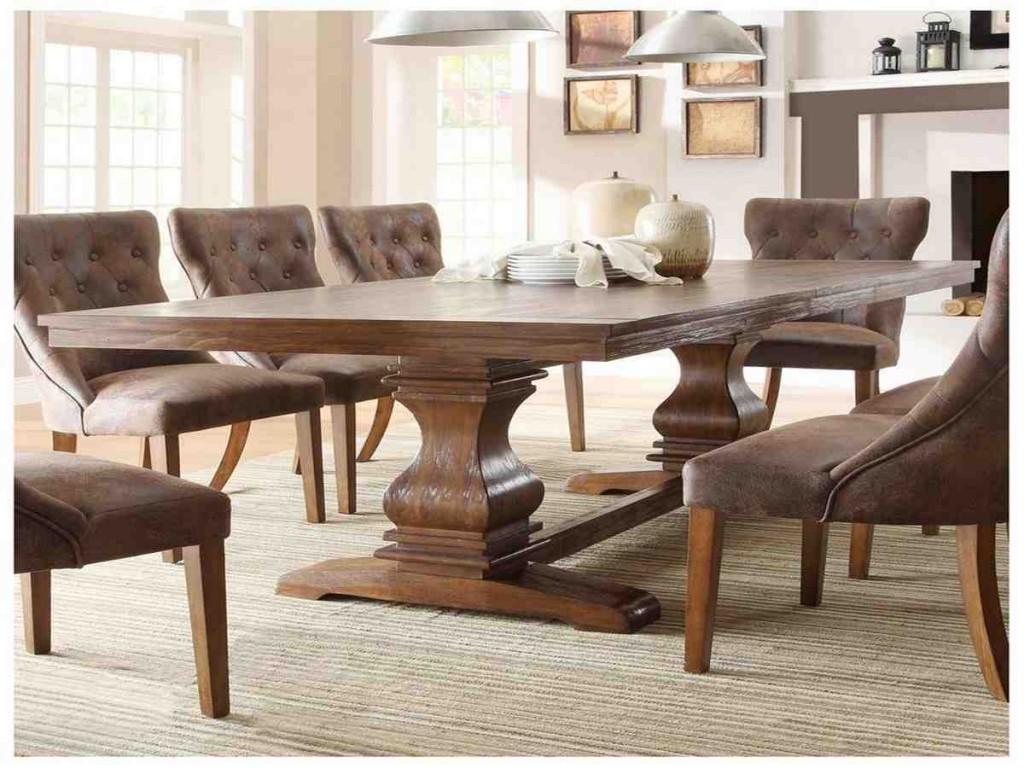 Round Wood Dining Room Table Sets