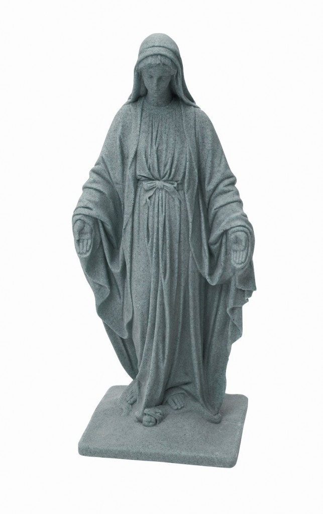 Concrete Mary Statue Outdoor