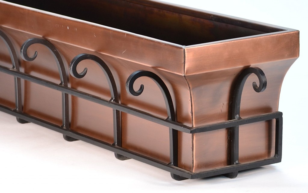 Copper Wall Planter