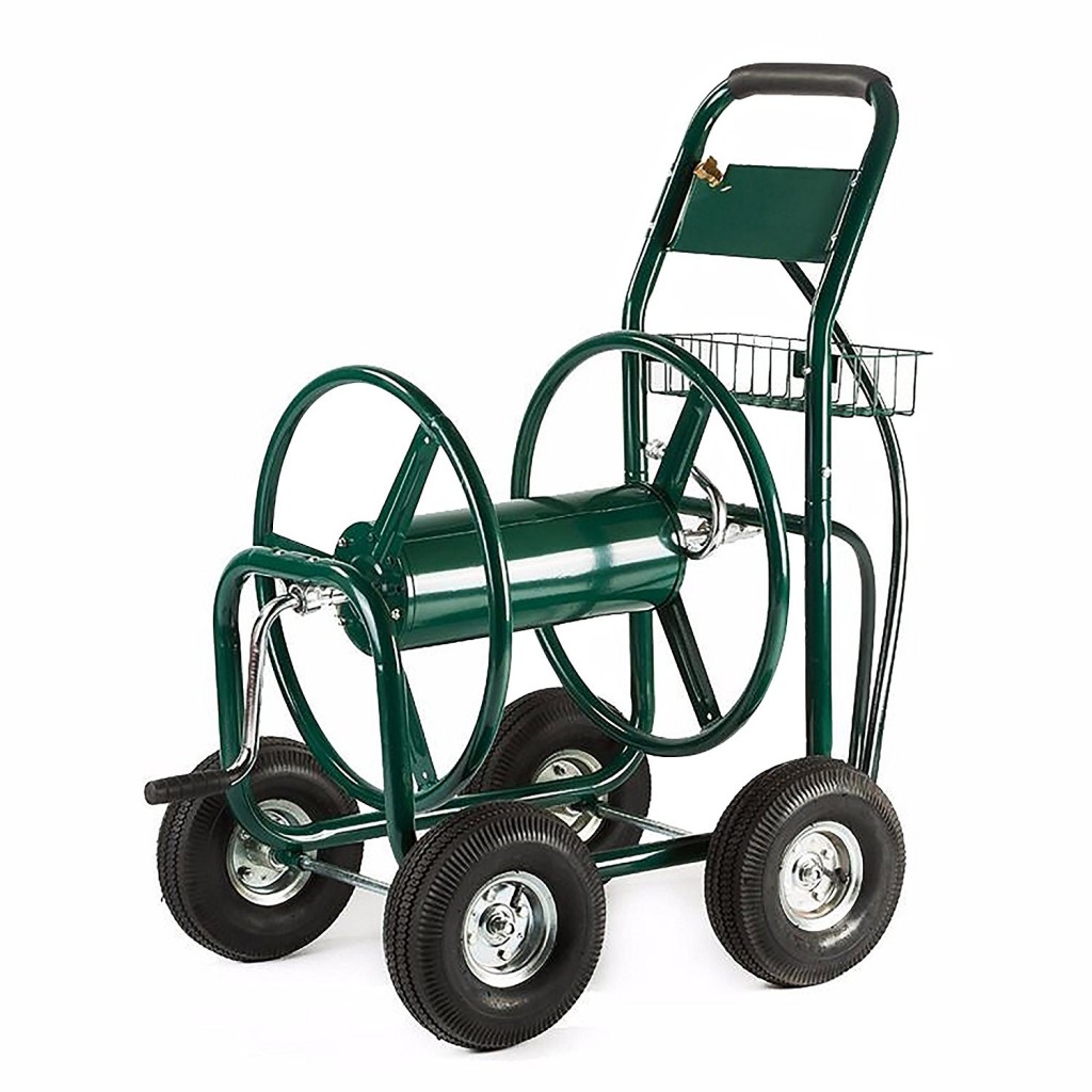 Four Wheel Hose Reel Cart