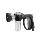 Garden Hose Nozzle With Soap Dispenser