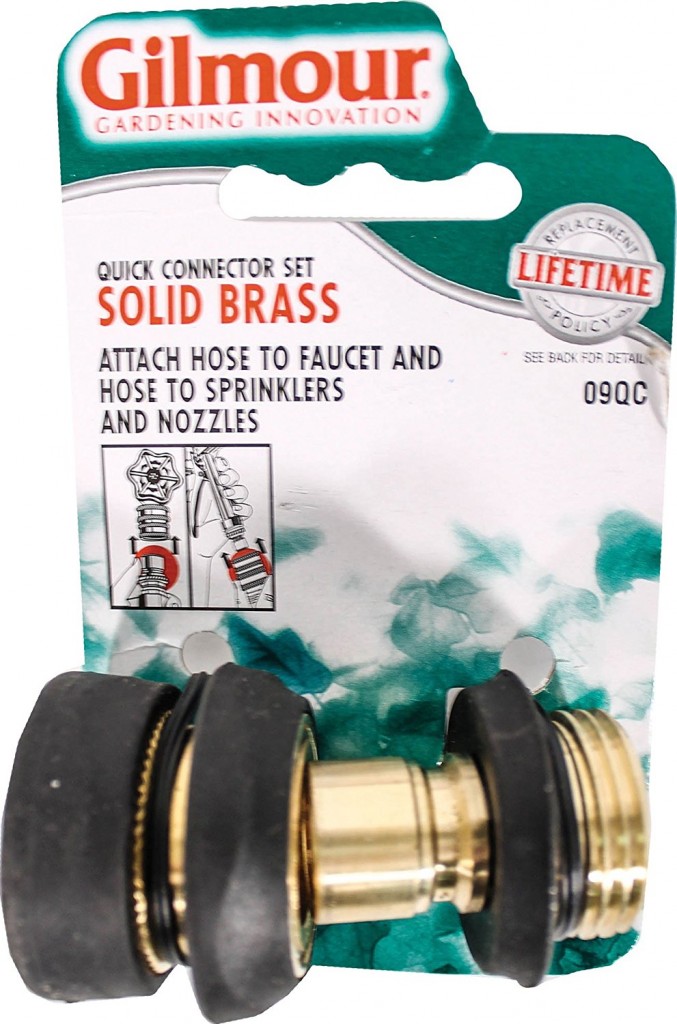 Garden Hose Quick Connectors Solid Brass