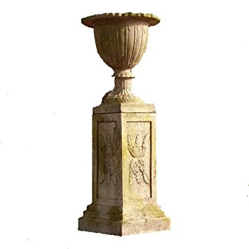 Garden Urn And Plinth