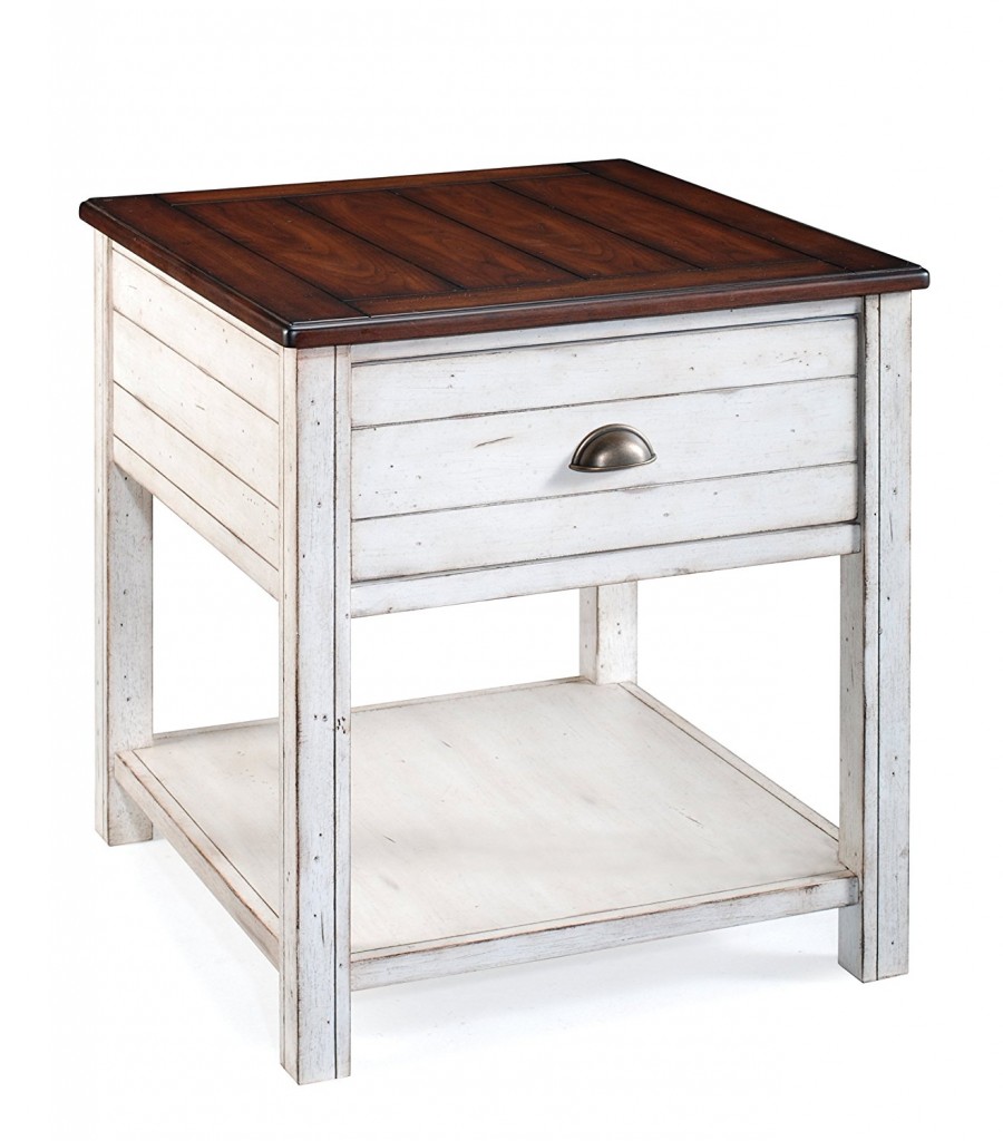 Bellhaven Wood Rectangular End Table