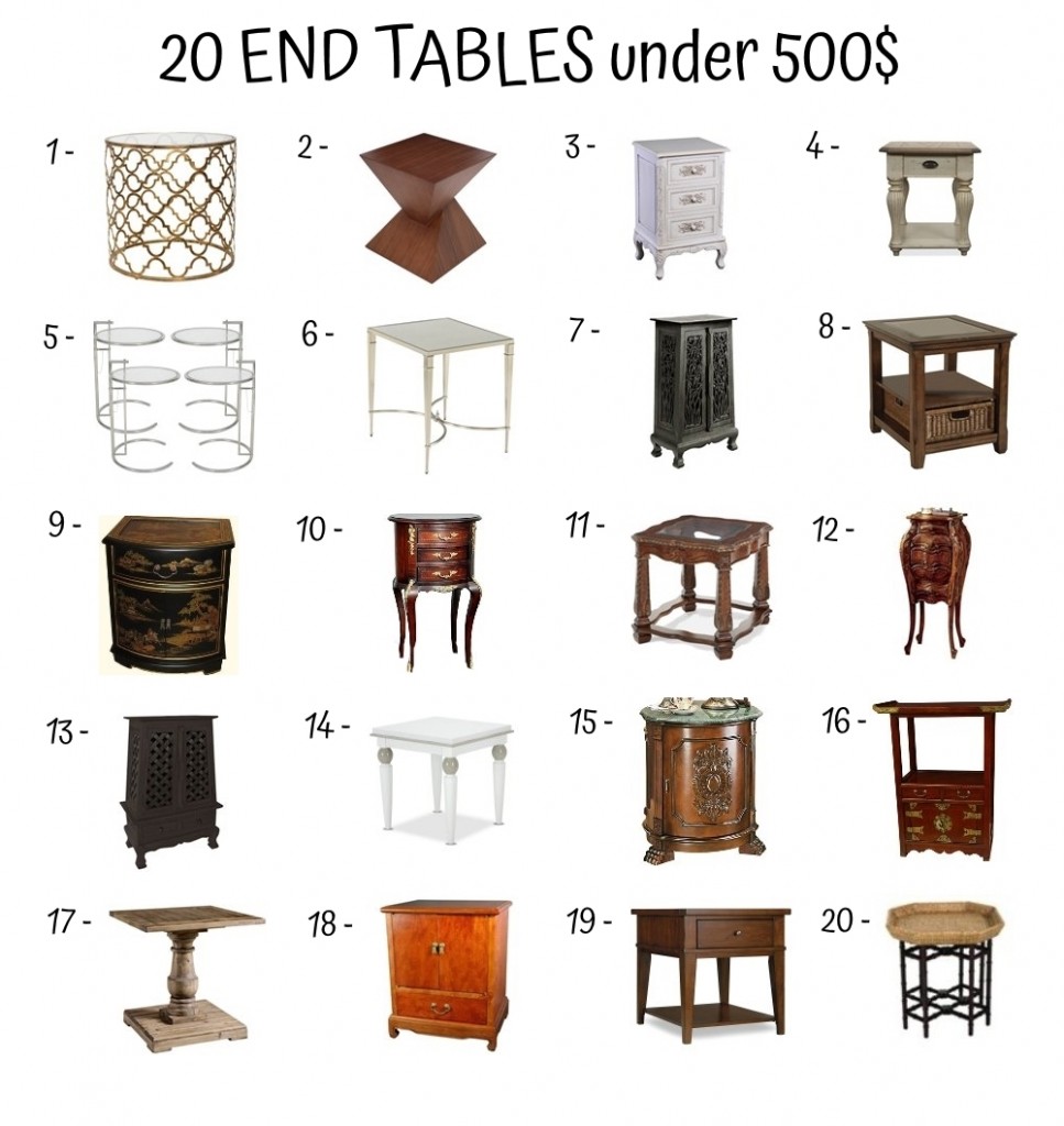 End Table Under 500