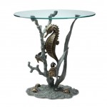 Home Seahorse End Table