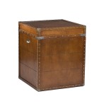 Steamer Trunk End Table