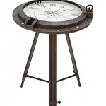 Clock End Table