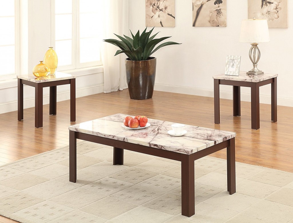 Coffee Table And End Table Set