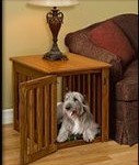 Dog Bed Made From End Table