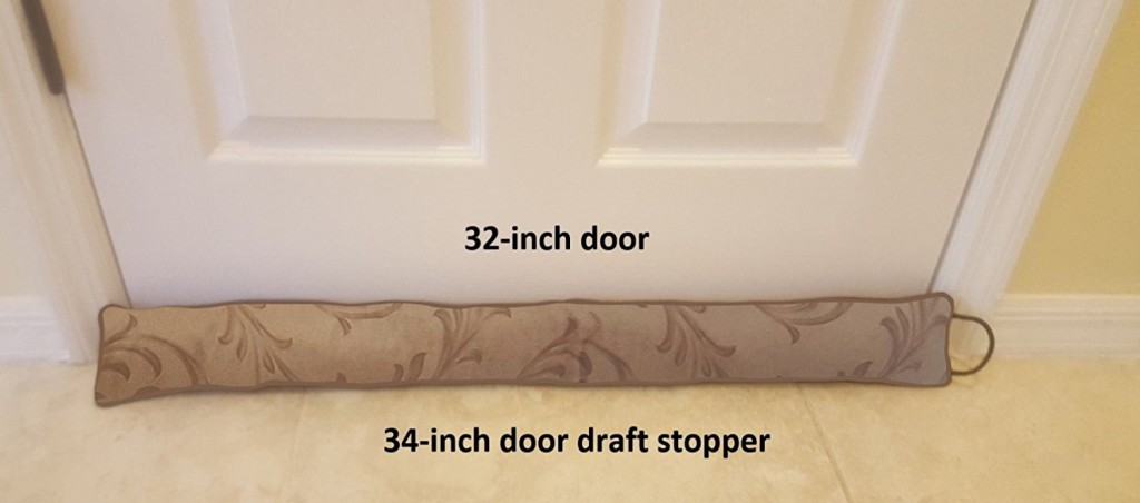 Door Sock Draft Stopper