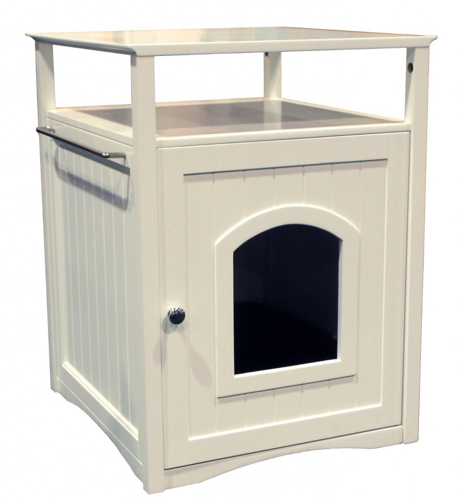 End Table Cat Litter Box