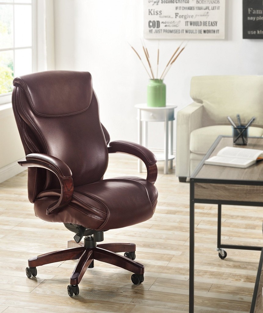 Executive Brown Leather Office Chairs