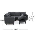 Gray Sectional Couch