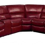 Red Leather Sectional Couch