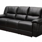Small Black Leather Couch