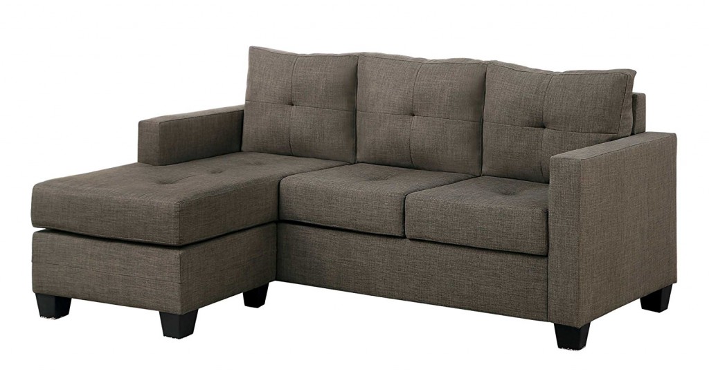 Tufted Sectional Sofa With Chaise