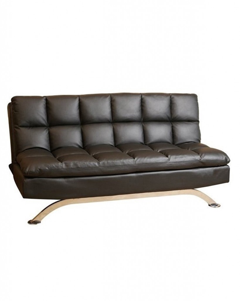Abbyson Dylan Leather Lounger Sofa
