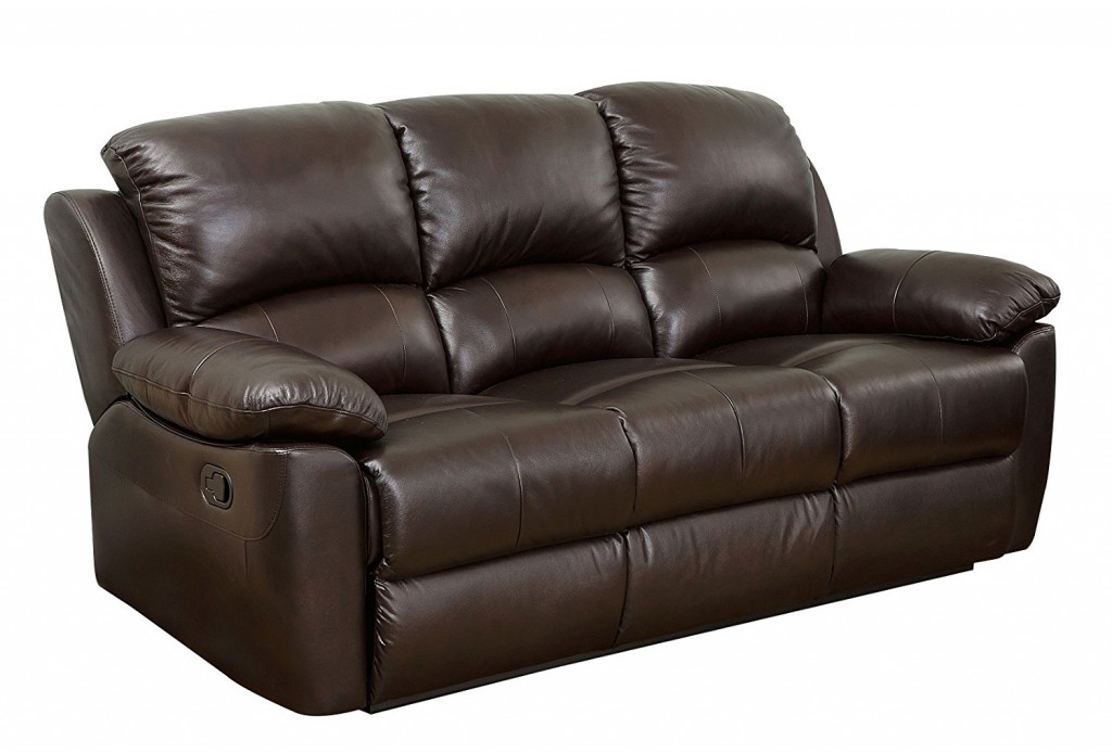 Abbyson Westwood Top Grain Leather Sofa