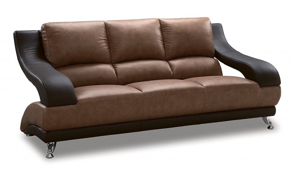 Global Furniture Wyatt Collection Leather Matching Sofa