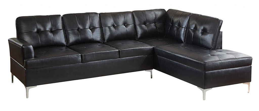 Homelegance 2 Piece Tufted Accent Sectional Sofa