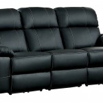 Homelegance Nicasio Contemporary All Genuine Leather Power Reclining Sofa