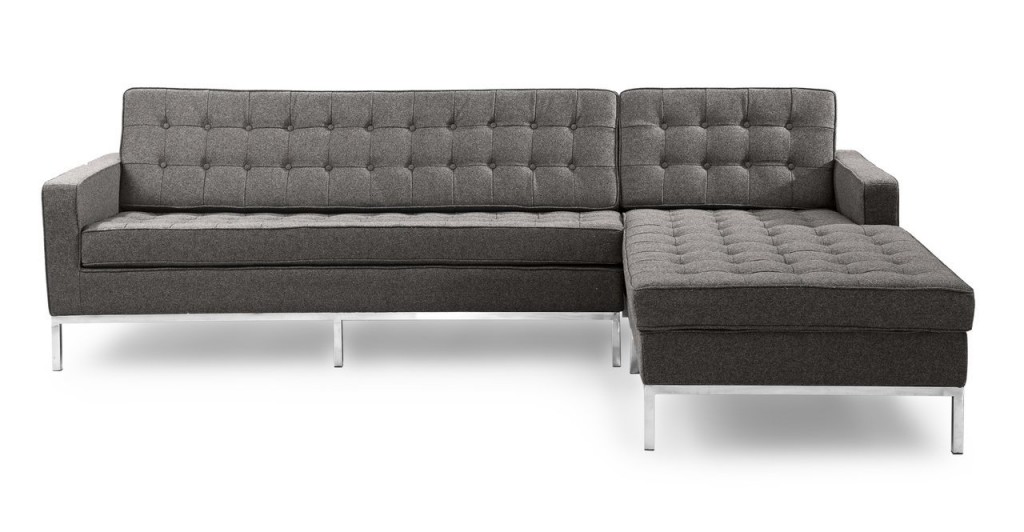 Kardiel Florence Knoll Style Right Sectional Sofa