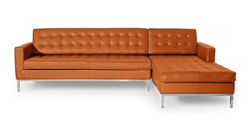 Kardiel Florence Knoll Style Right Sectional Sofa