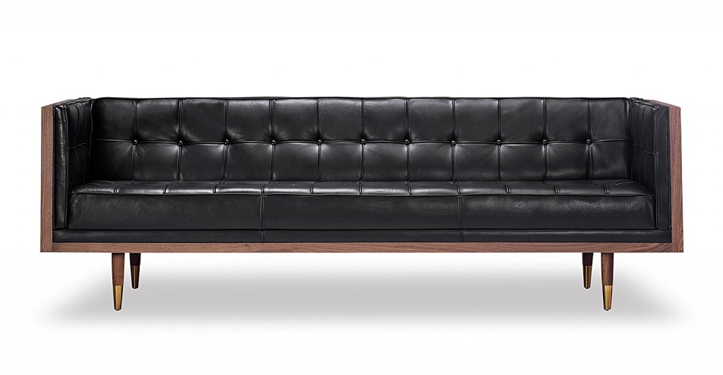 Kardiel Woodrow Midcentury Modern Box Sofa