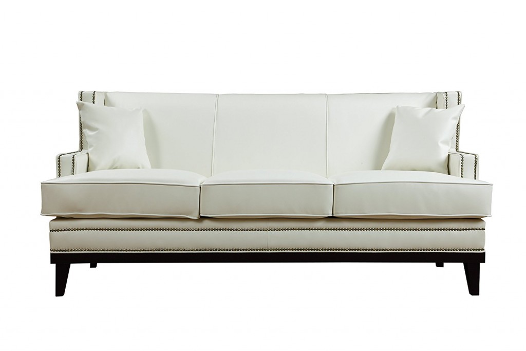 Modern Bonded Leather Sofa
