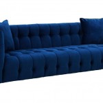 TOV Furniture The Bea Collection Modern Style Velvet Upholstered Living Room Sofa