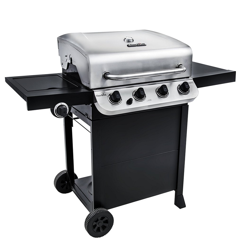 Char Broil 4 Burner Stainless Steel Gas Grill
