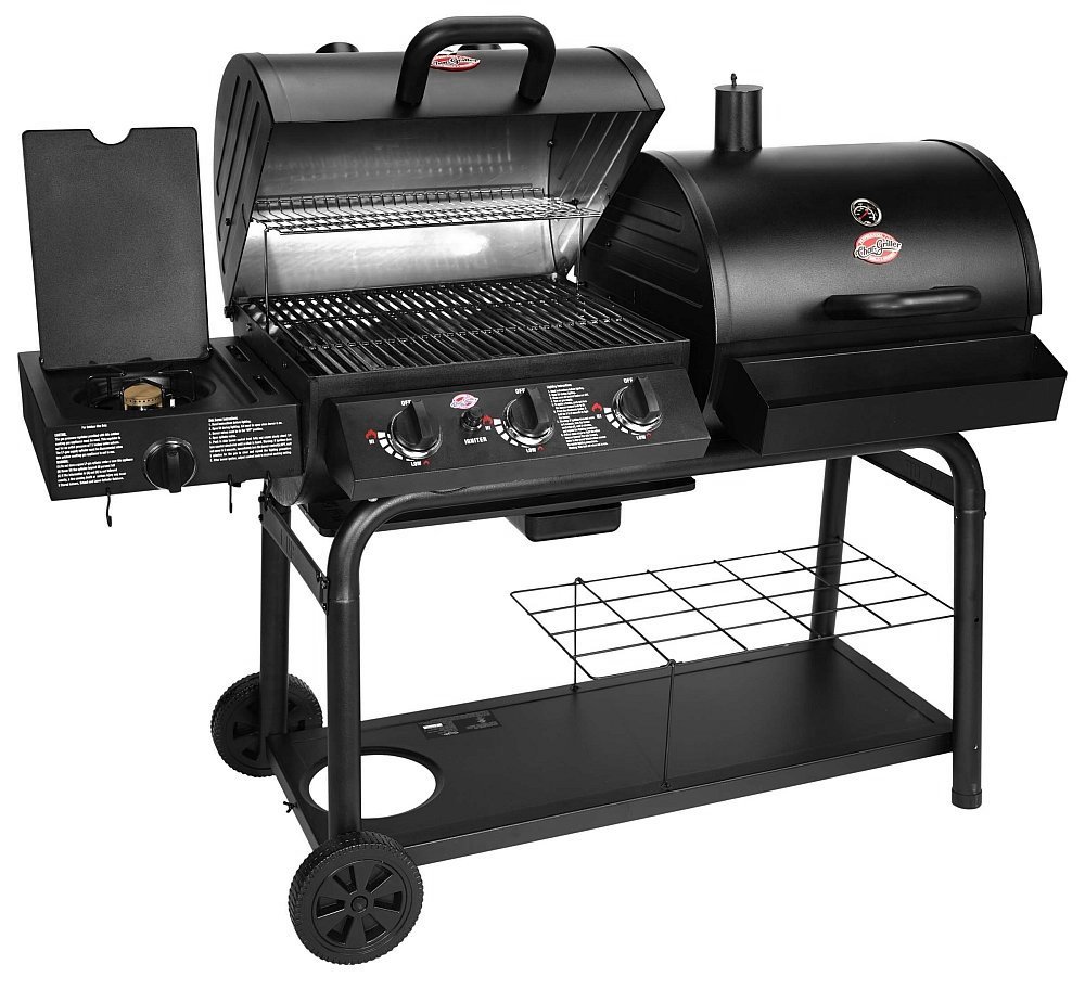 Char Griller 5050 Duo Gas And Charcoal Grill