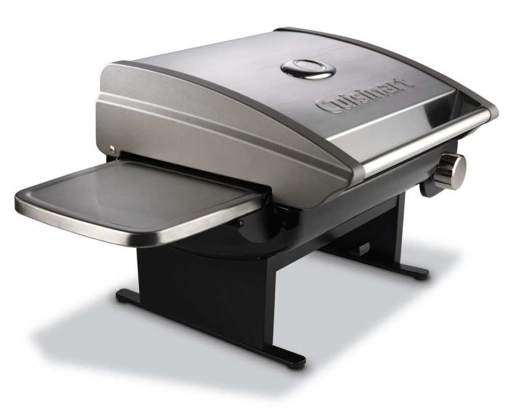 Gas Grill With Smoker