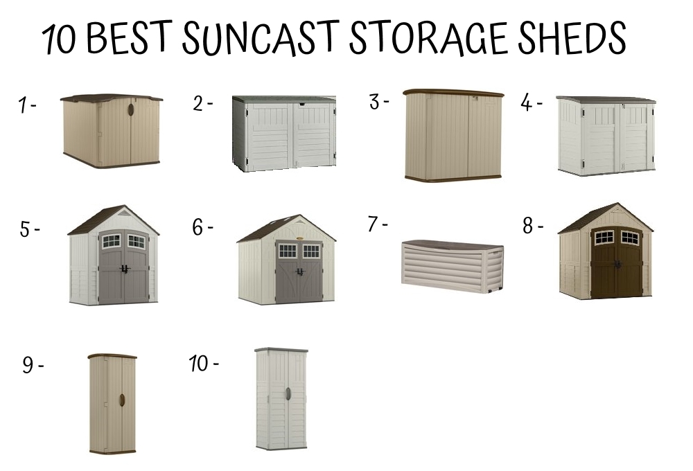 10 Best Suncast Storage Shed