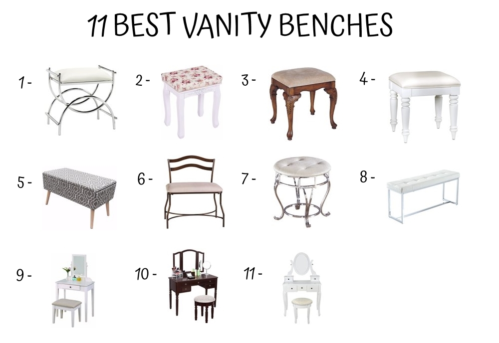11 Best Vanity Benches