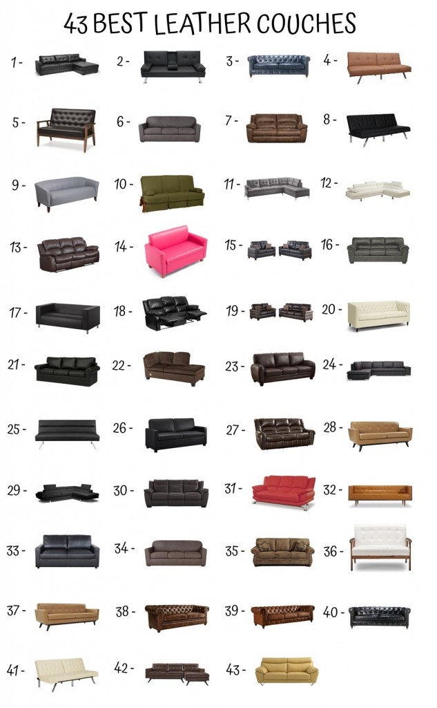 43 Best Leather Couch