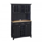 Black China Hutch