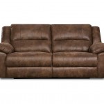 Distressed Leather Couch
