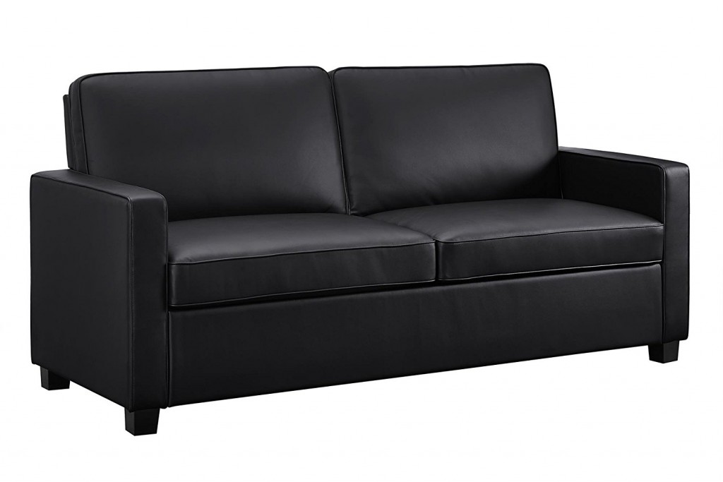 Leather Pull Out Couch