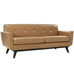Light Tan Leather Couch