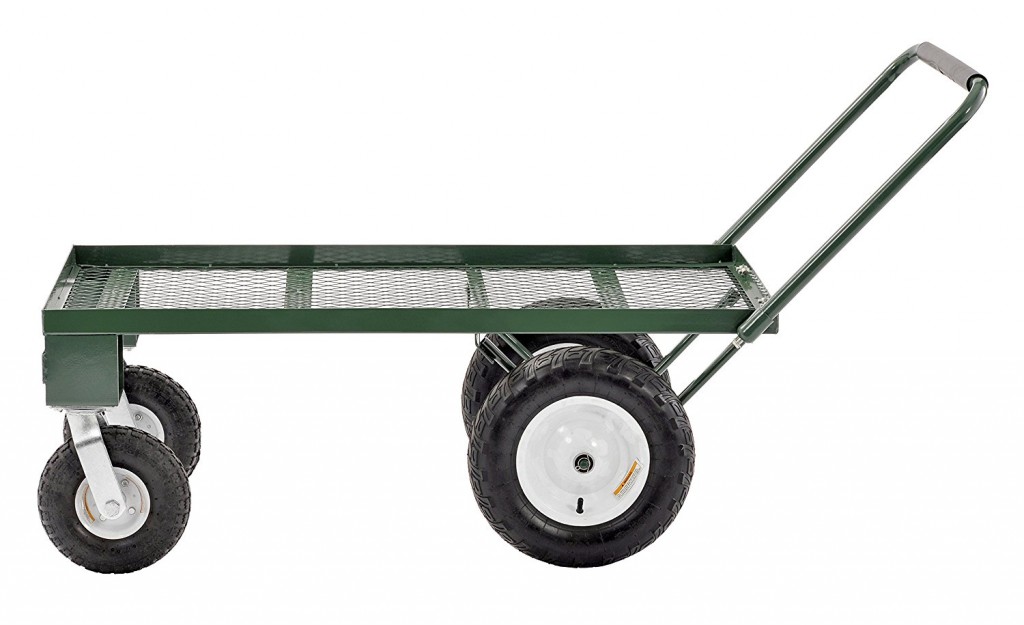 Utility Cart With Pneumatic Wheels