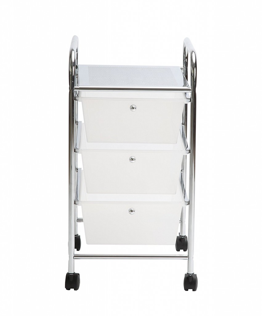 White Utility Cart