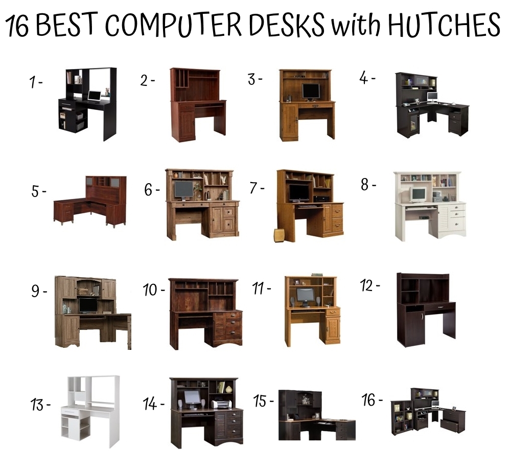 16 Best Computer Desk With Hutch